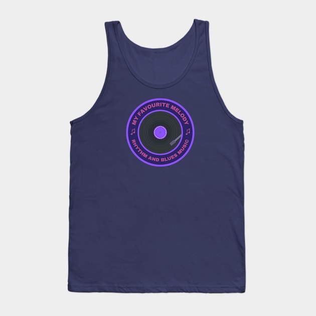 My favourite melody rhythm and blues music Tank Top by InspiredCreative